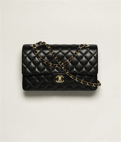 chanel tas zwart goud|Klassieke 11.12 tas, Lamsleer & goudkleurig metaal, zwart.